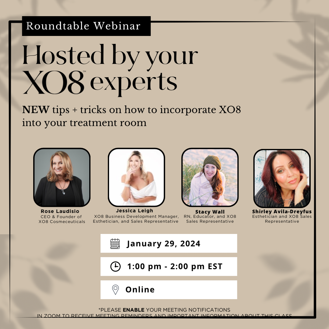 XO8 Roundtable Monday, January 29th at 1 PM EST