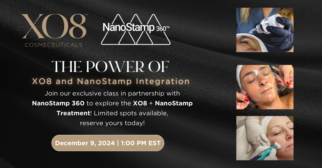 XO8 x NanoStamp 360™ training on December 9th at 1:00 EST