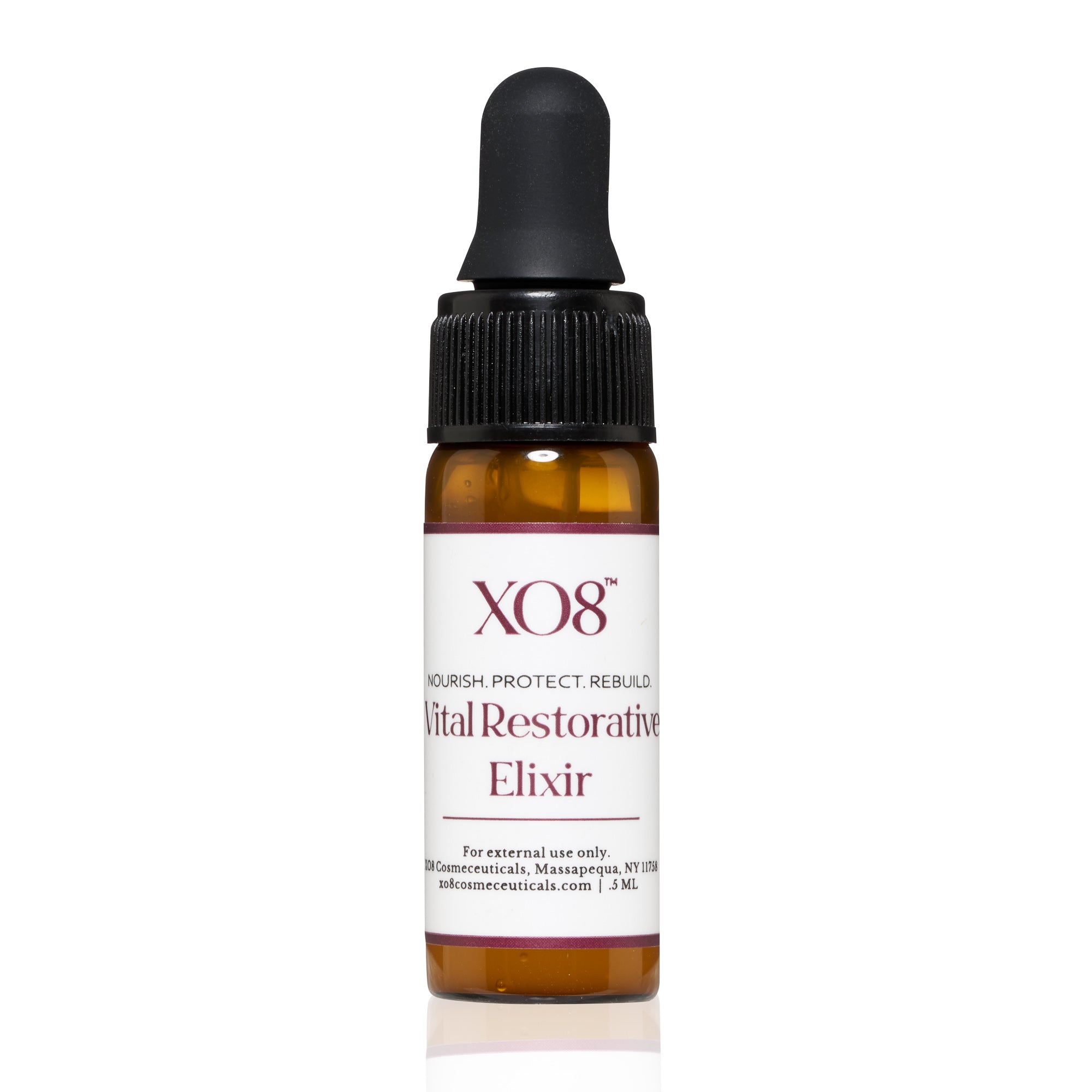 Sample Vital Restorative Elixir .5ml (5 Pack) – XO8 COSMECEUTICALS